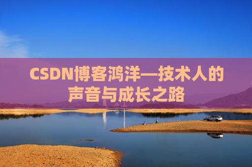CSDN博客鸿洋—技术人的声音与成长之路